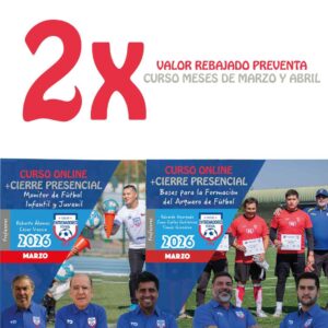 Curso Monitor Fútbol + Curso Preparación de Arqueros